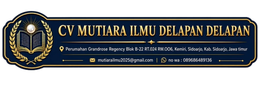 CV Mutiara Ilmu Delapan Delapan — Penerbit dan Distributor Buku Pendidikan Sidoarjo